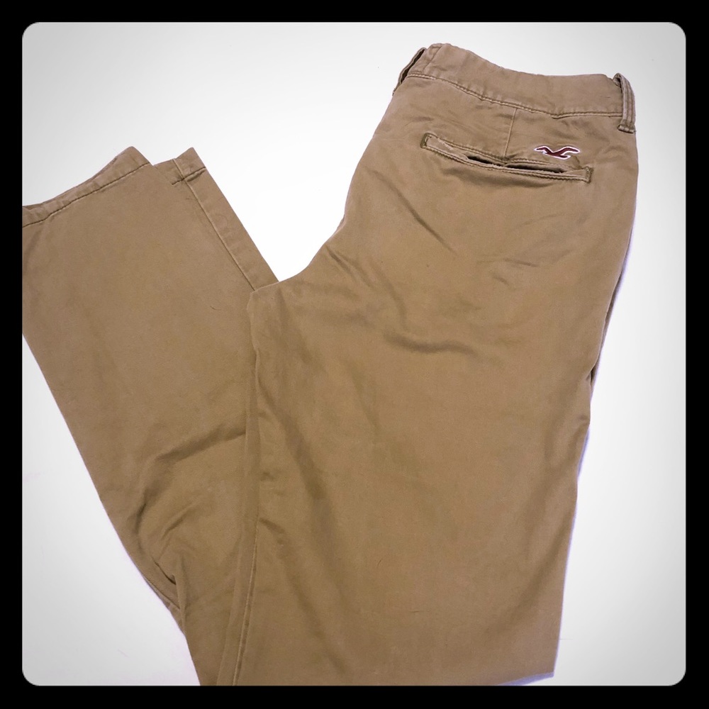 Hollister Straight Khakis 32x34